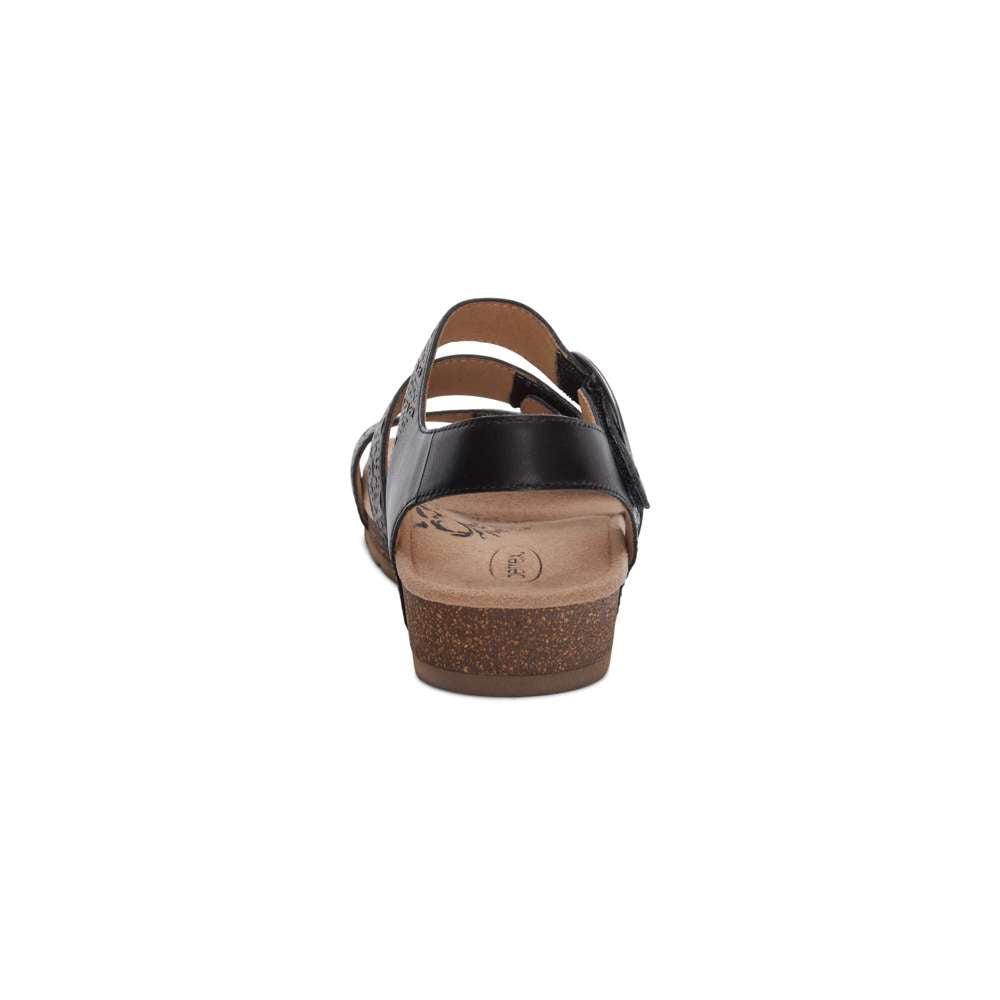 Lilly Sandal - Black Cutout