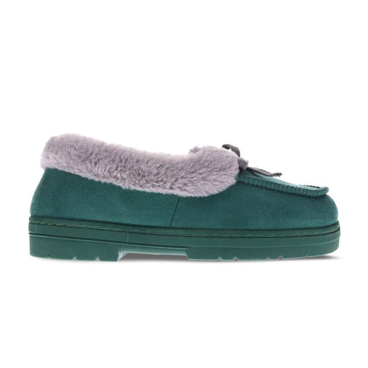 Flax Slipper - Emerald