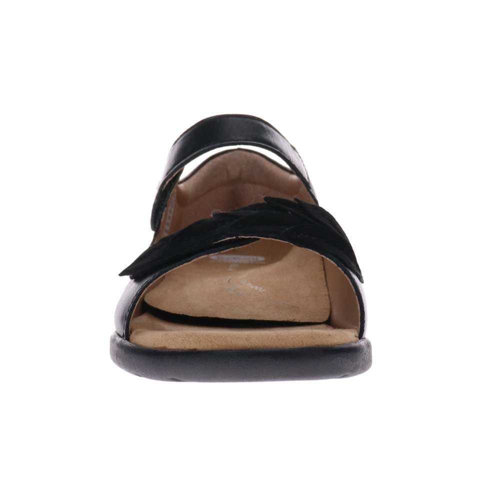 Fonda Closed Heel Sandal - Black