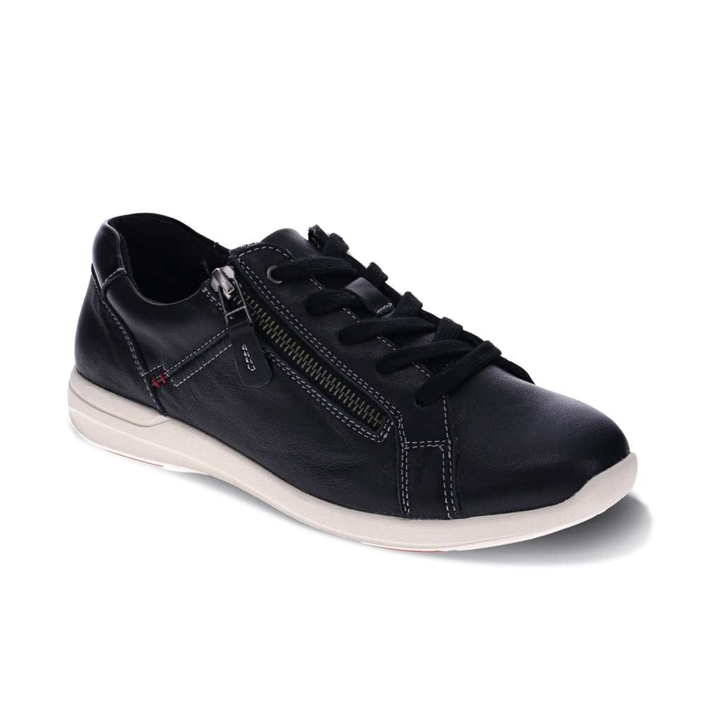 North Sneaker - Black Leather
