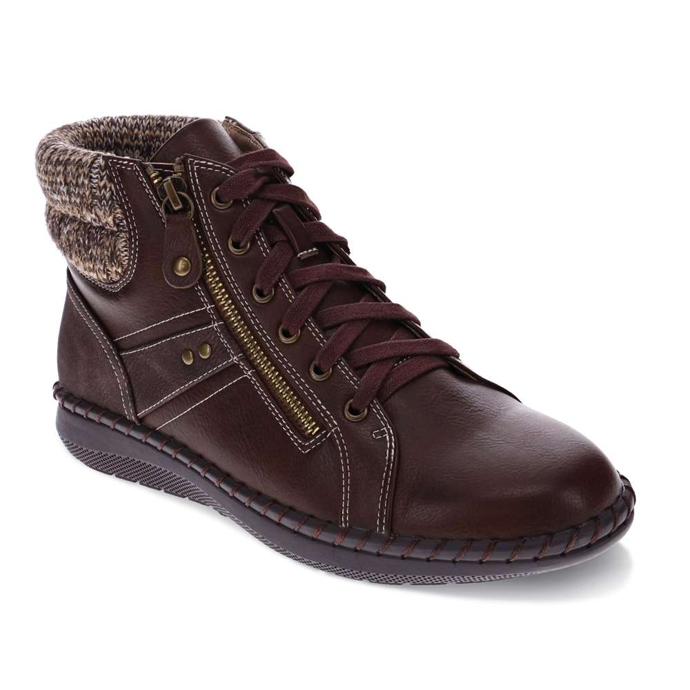 Wanda Boots Chocolate – Comfort Co Shoes New Zealand
