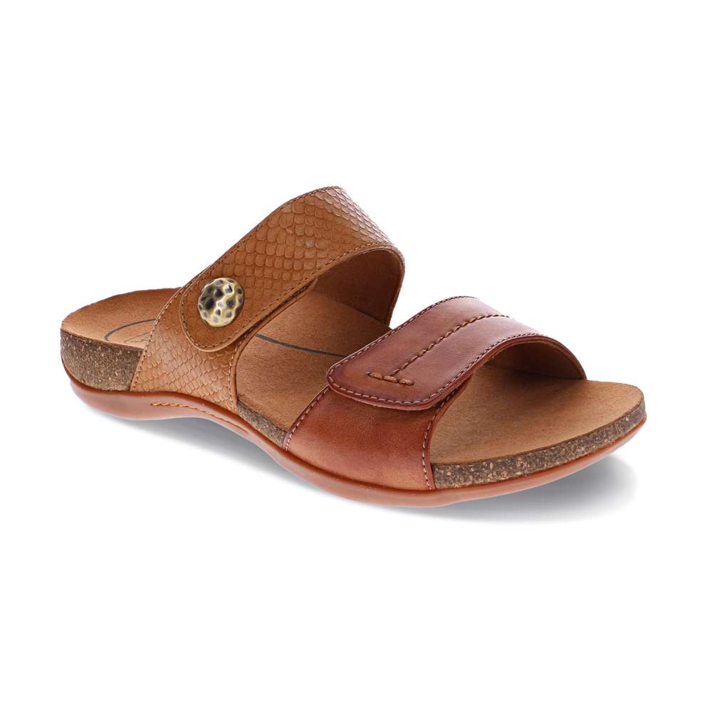 Alisa Slide Sandal - Tan