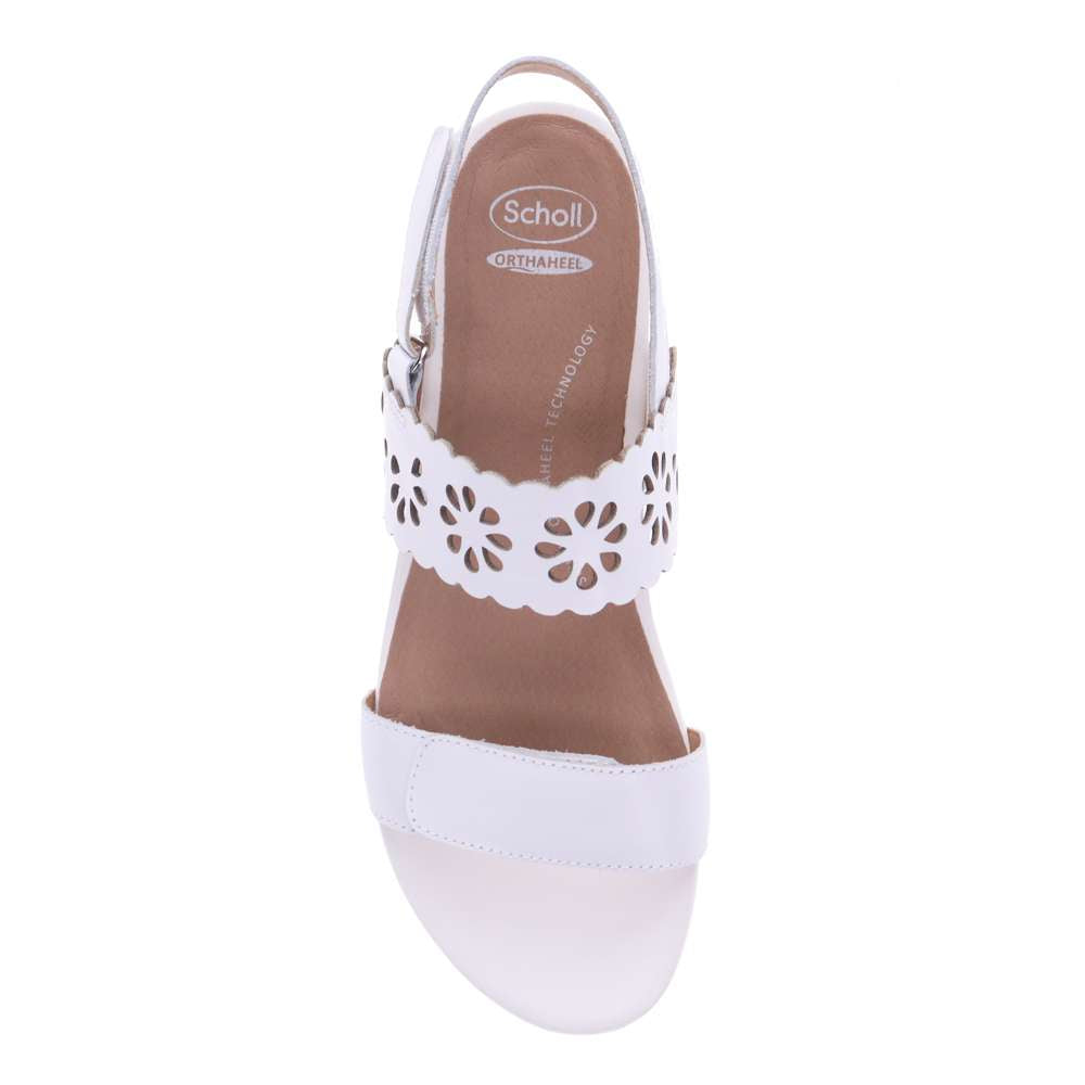 Gigi Dress Heel - White