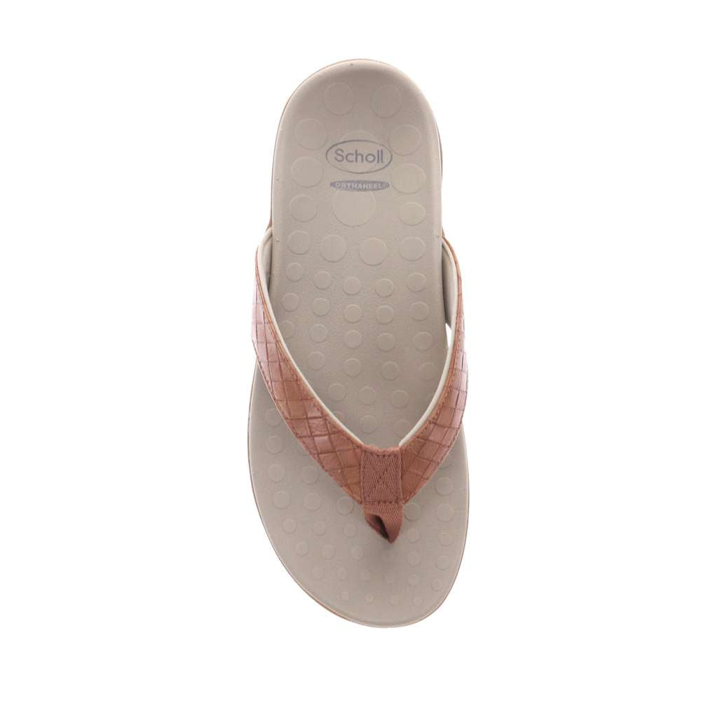 Sonoma Weave Toe Post Sandal - Brown Weave