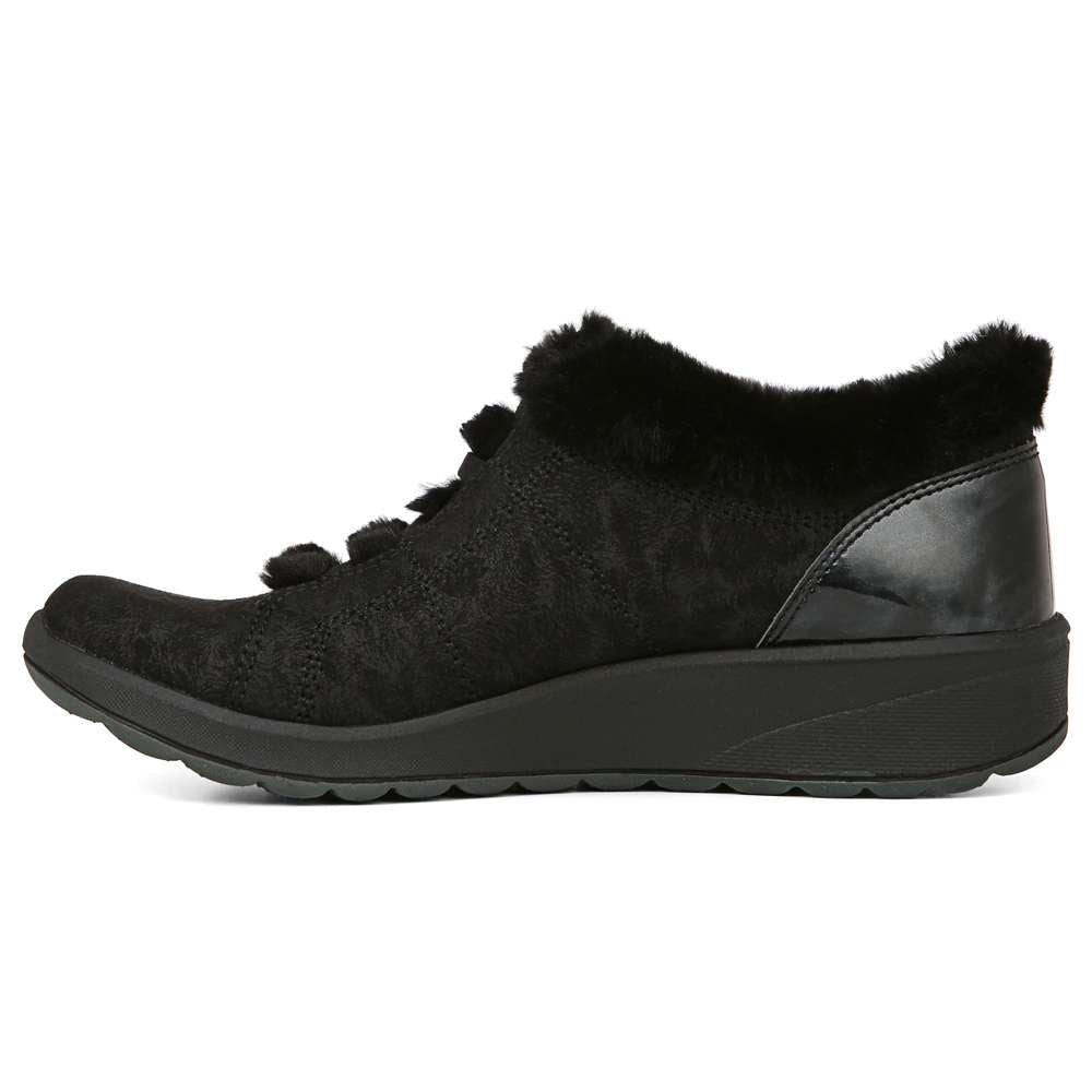 Golden Bootie - Black Feather