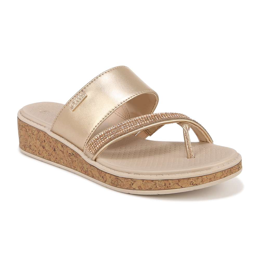 Bora Bright Sandal - Gold Metallic