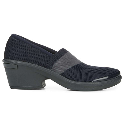 Tiramisu Slip-On Wedge - Navy