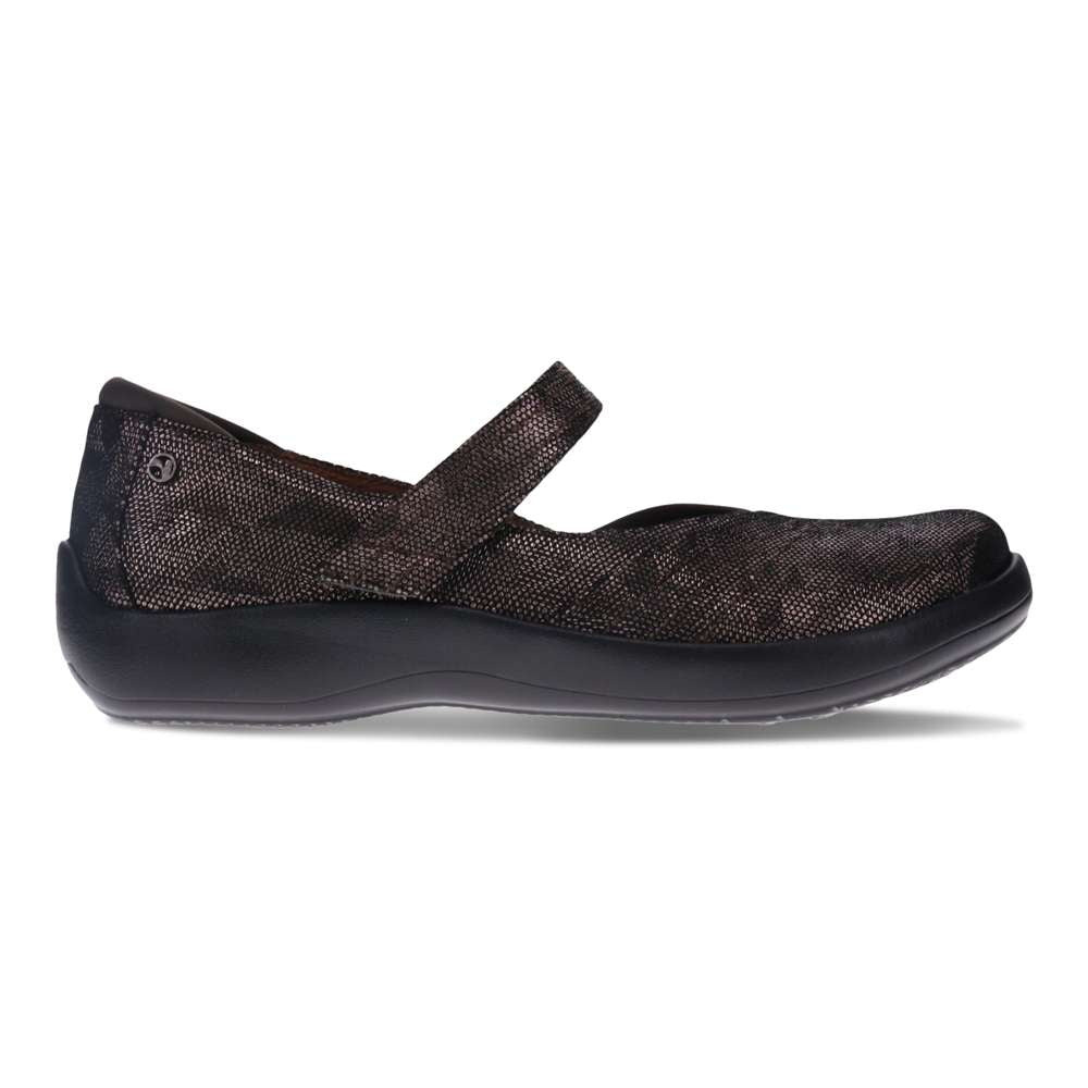 Timaru Mary-jane - Gunmetal Angle