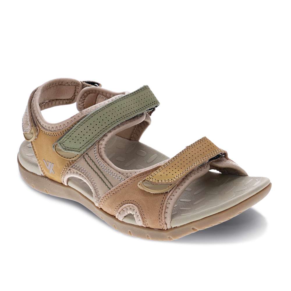 Explore Back Strap Sandal - Taupe Multi