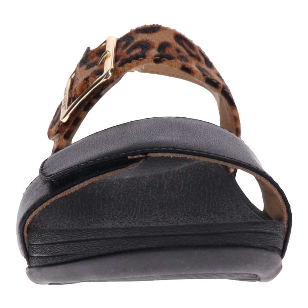 Florini Sandal - Black Leopard
