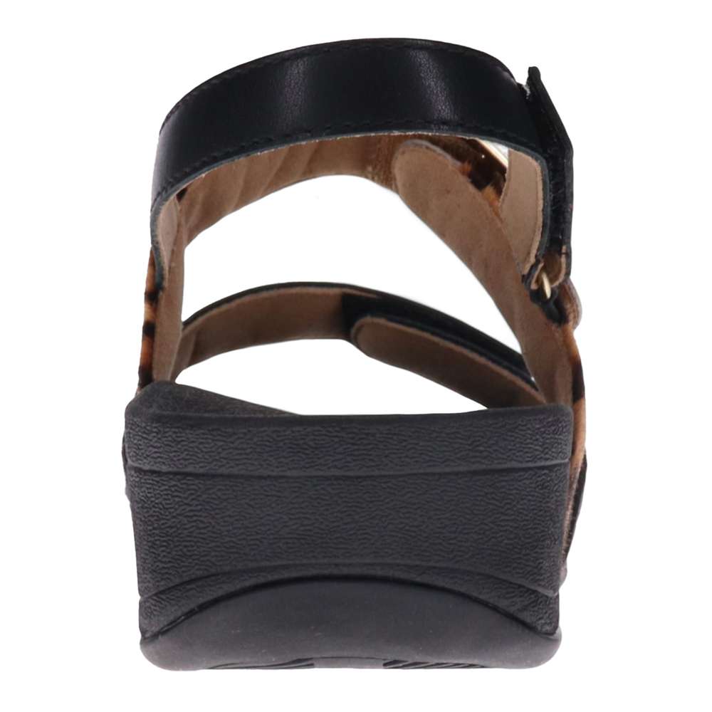 Florini Sandal - Black Leopard