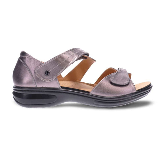 Geneva Sandal - Gunmetal