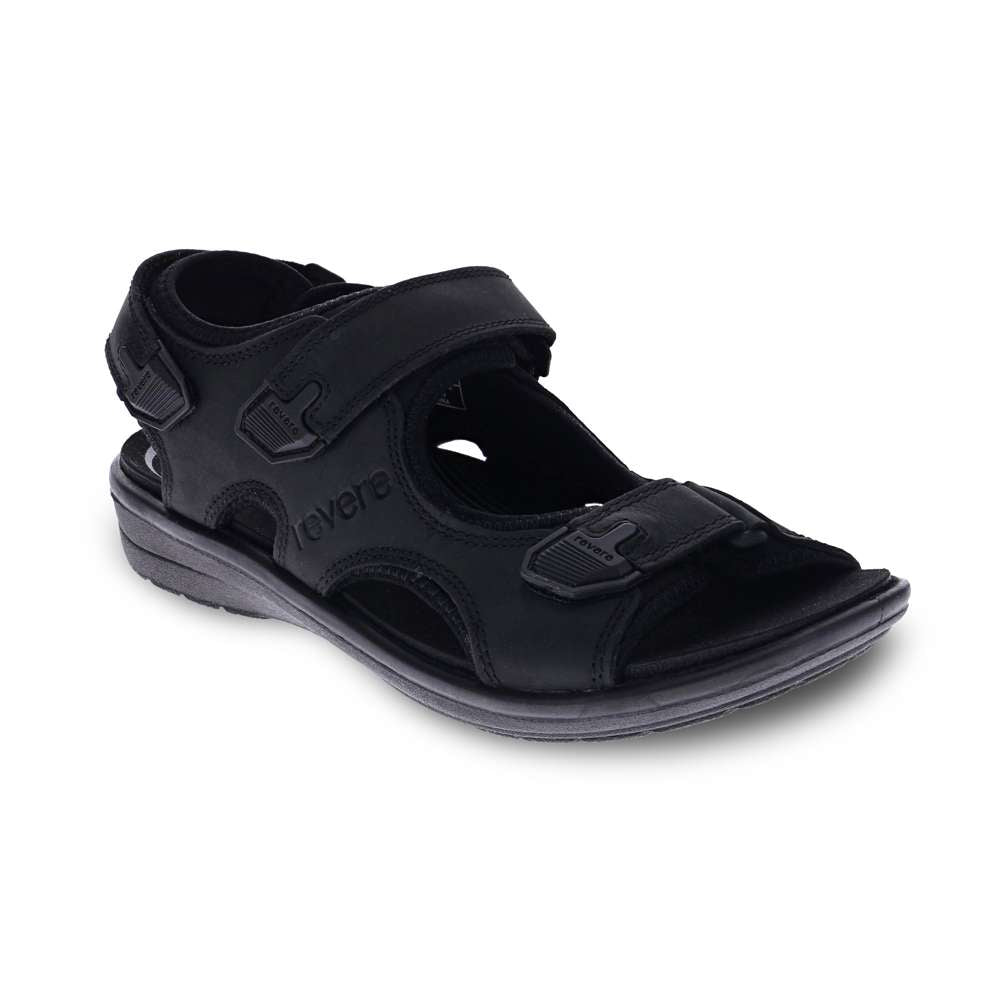 Montana 2 Back Strap Sandal - Oiled Black