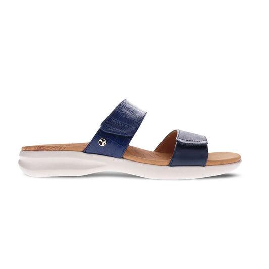 Seaside Slide Sandal - Blue French/Croc