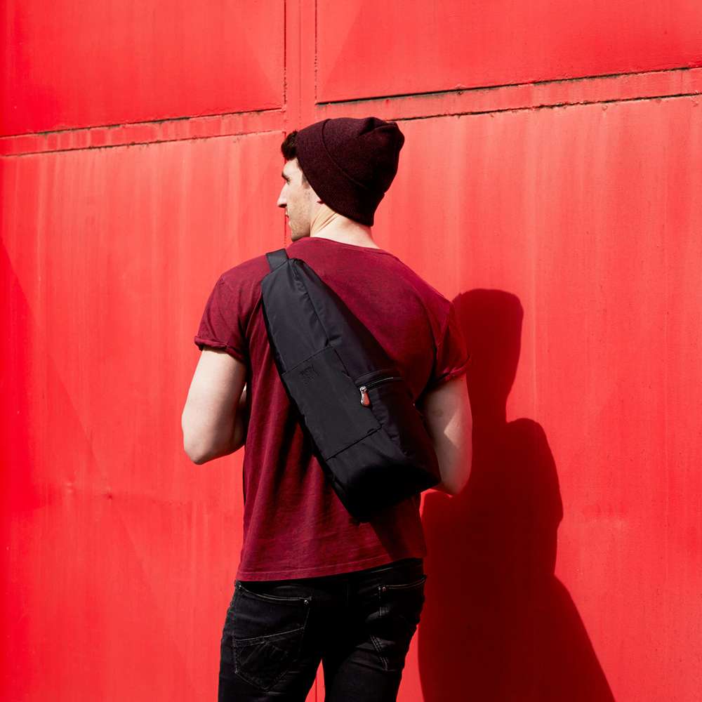 Microfibre Backpack - Black