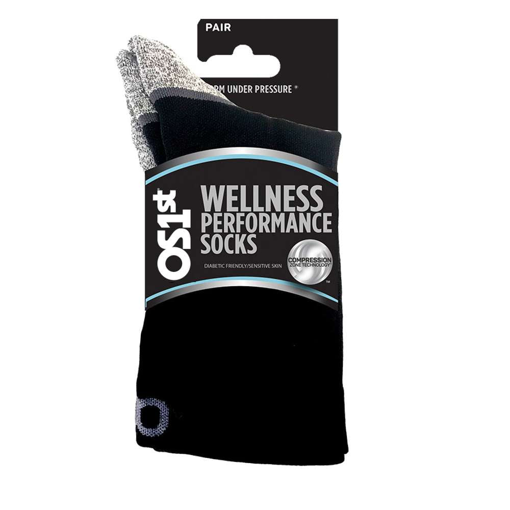 NO SHOW WELLNESS PERFORMANCE SOCK (WP4) - Black