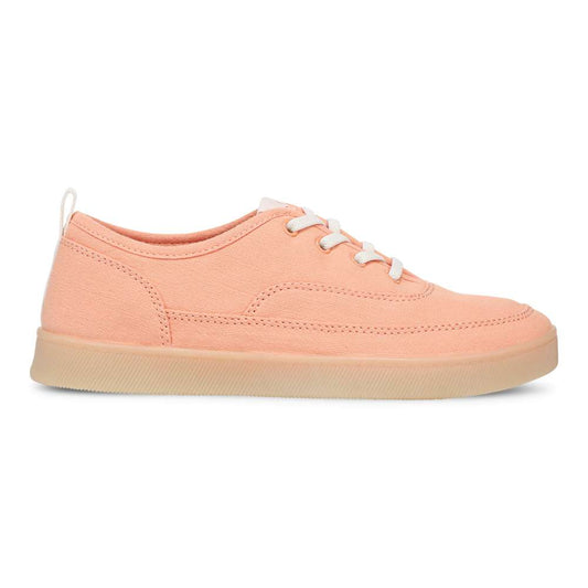 Cyan Casual Slip-On Sneaker - Shell Coral