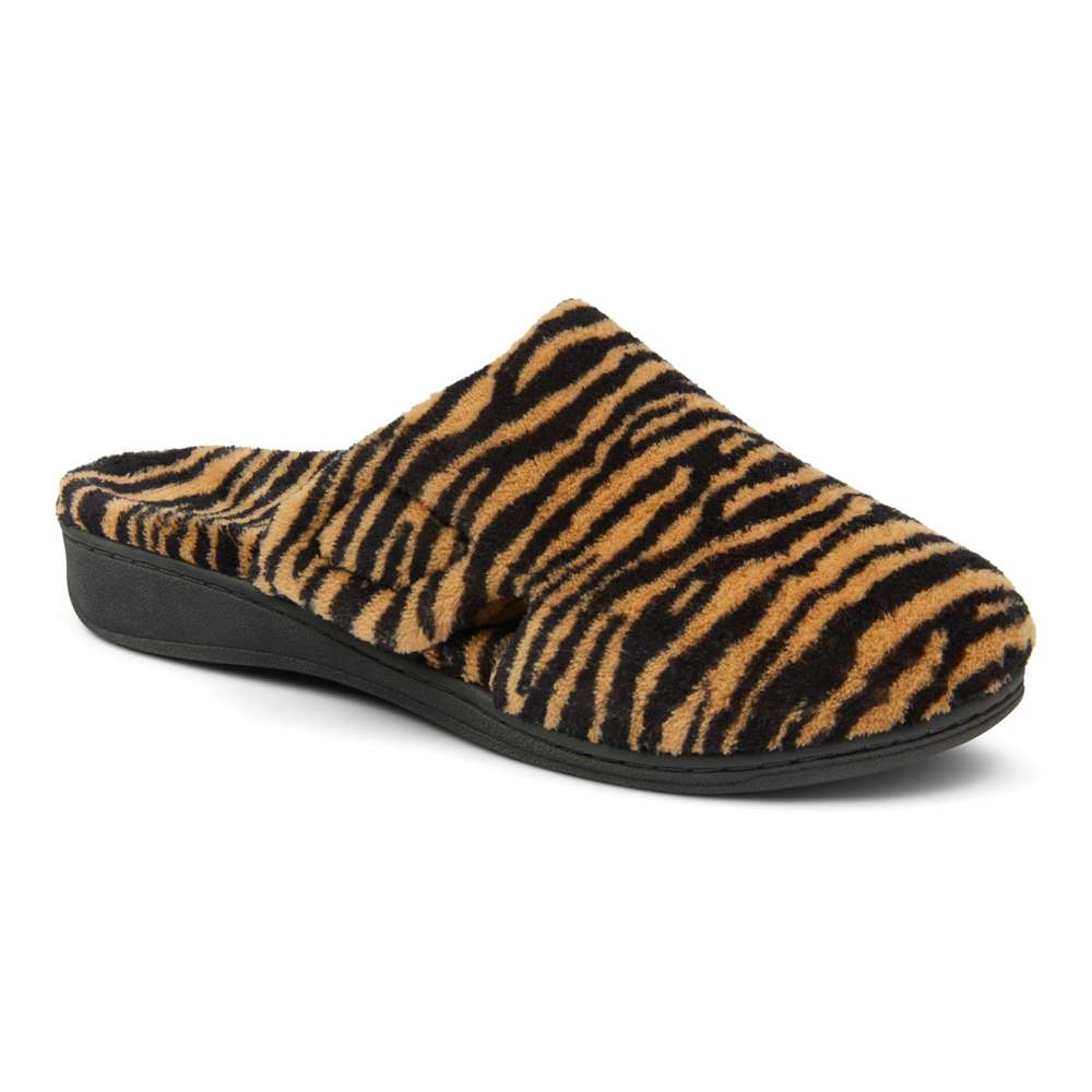 Gemma Mule Slipper - Tiger