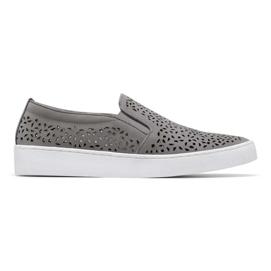 Midi Perf Slip-On Sneaker - Grey