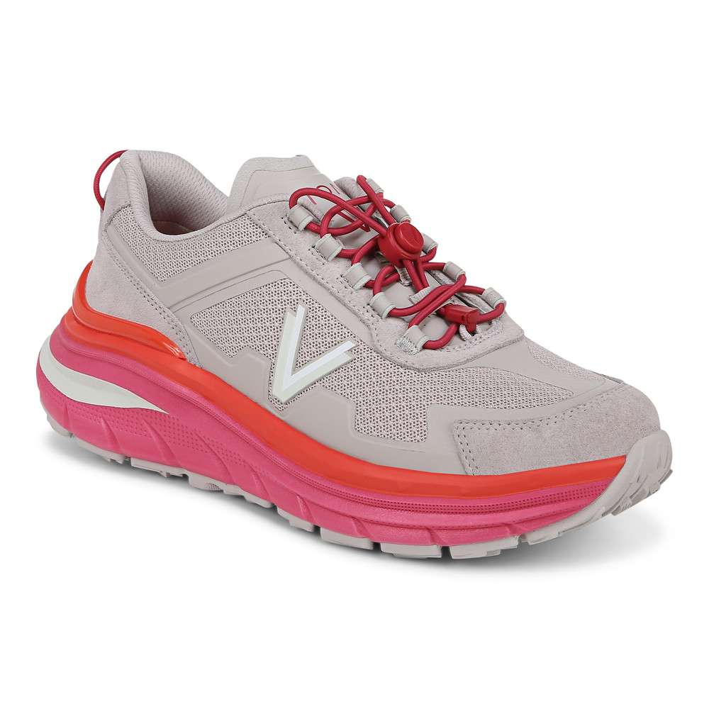 Walk Max Lace Up Sneaker - Magenta