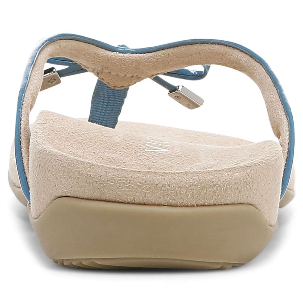 Bella Toe Post Sandal - Dark Blue