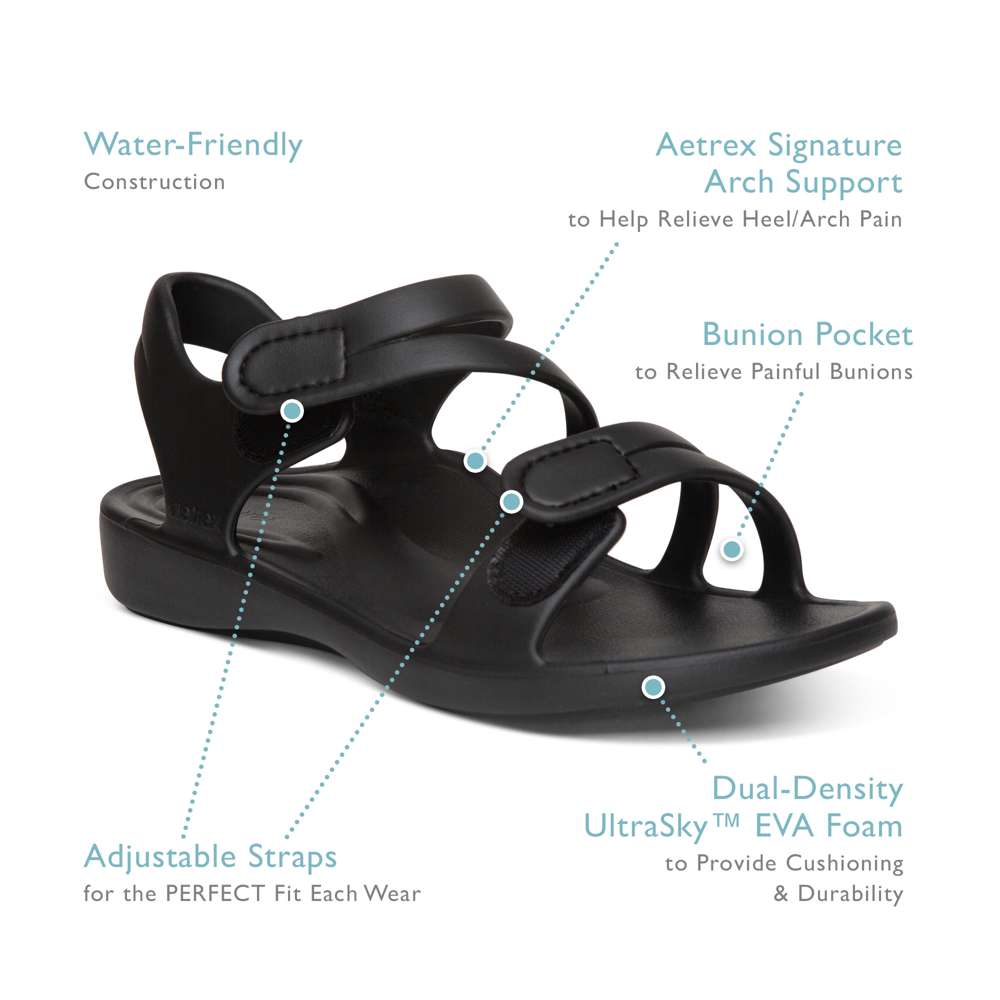 Jillian Sport Sandal - Navy