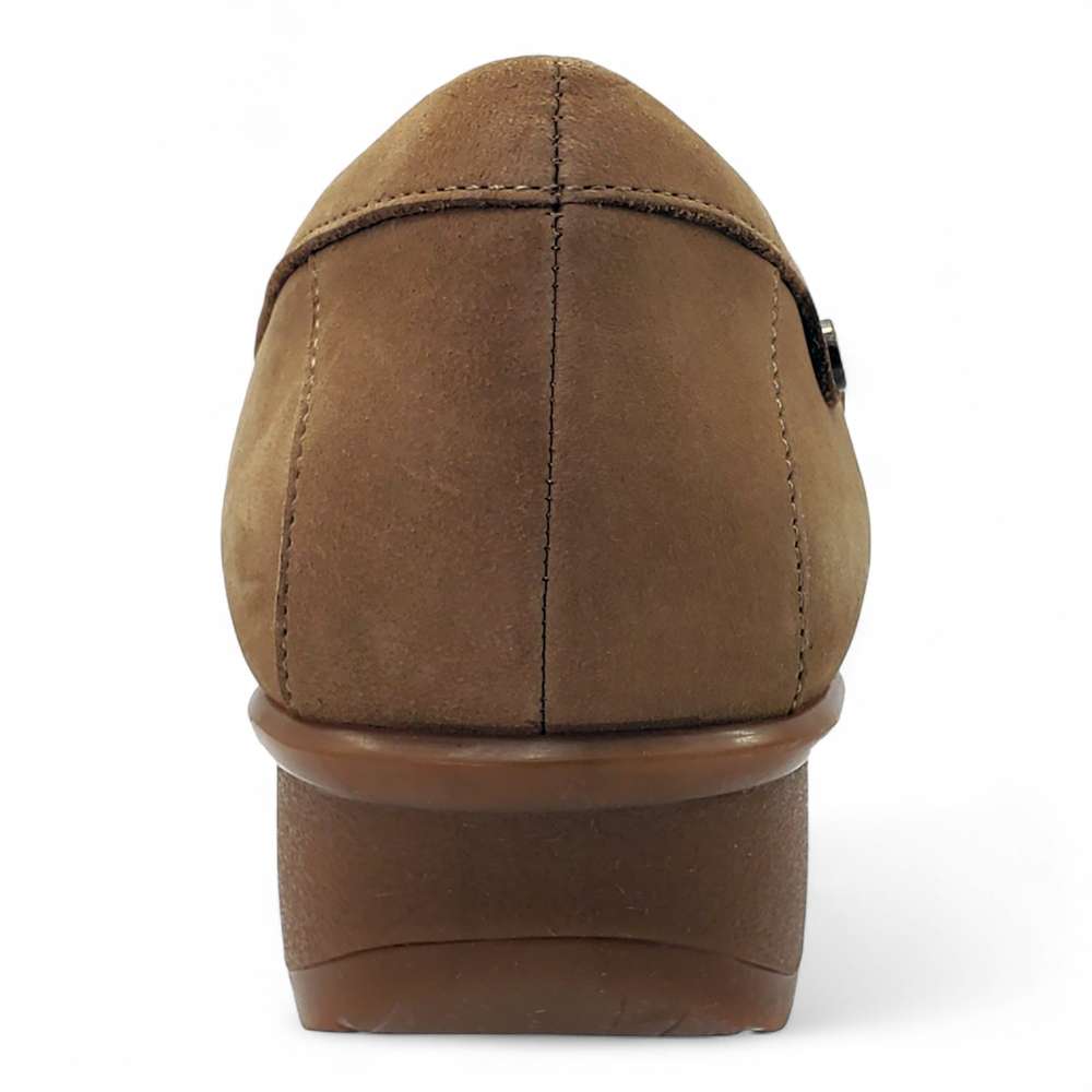Montmartre Wedged Loafer - Toffee Nubuck