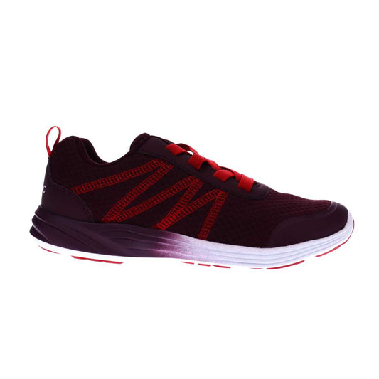 Shay Elastic Lace Sneaker - Merlot