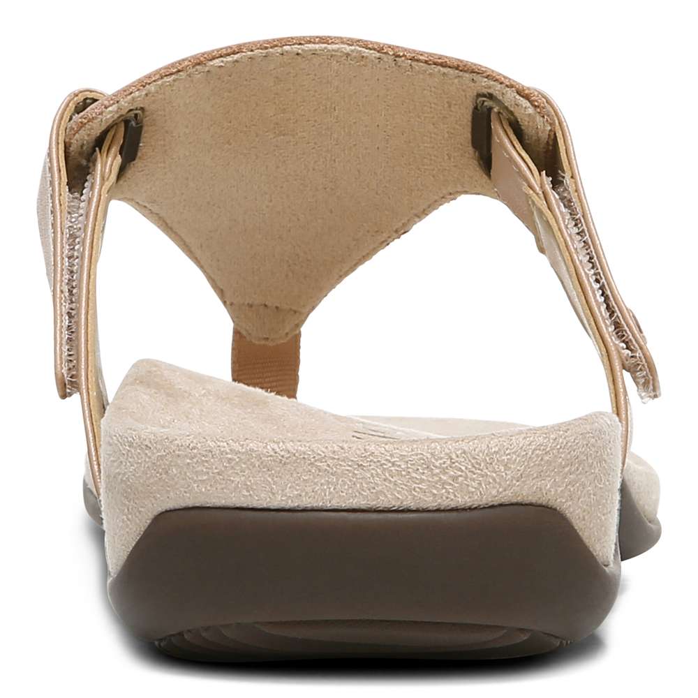 Wanda T-Strap Sandal - Macaroon