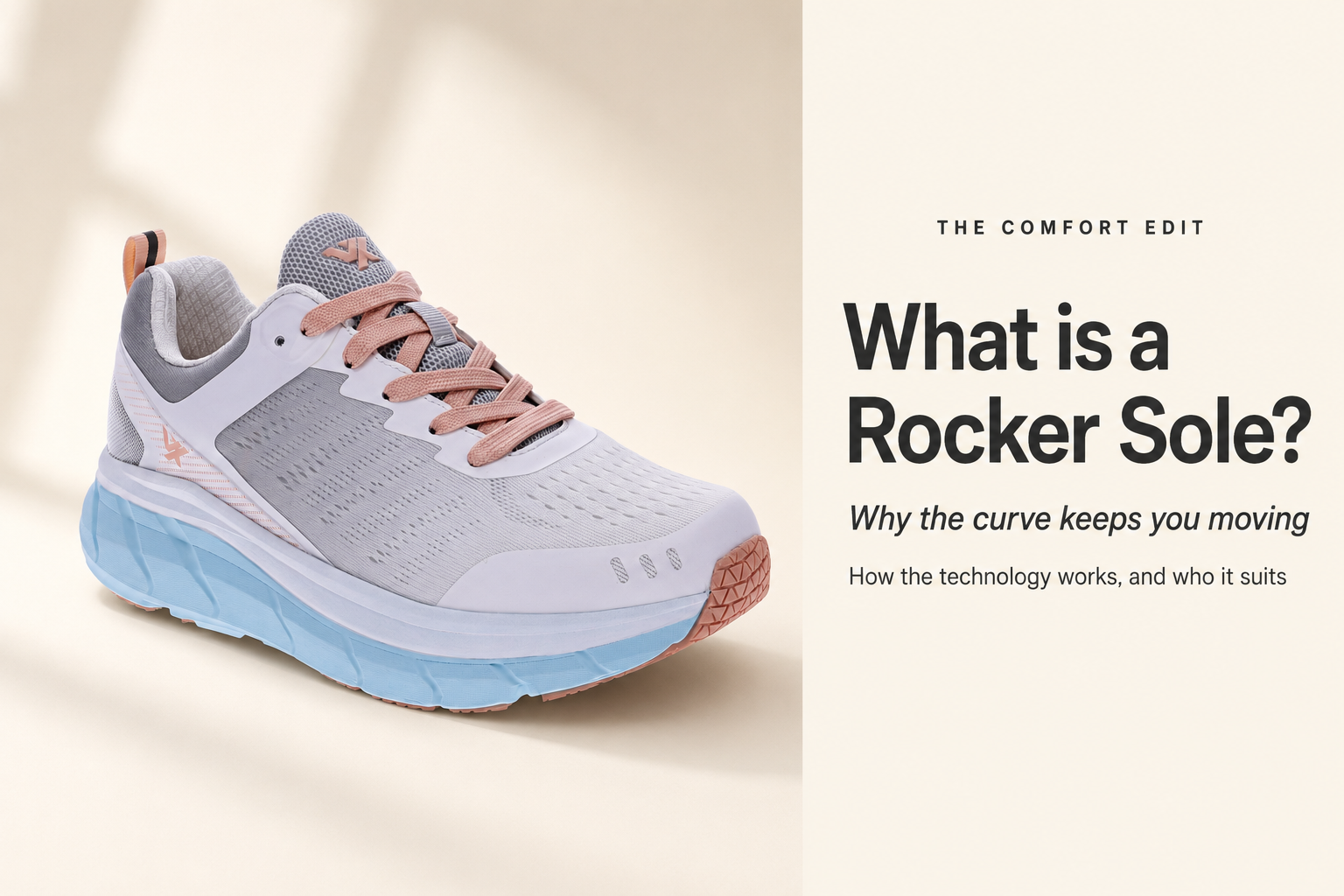 What is a Rocker Sole? – Comfort Co Shoes New Zealand