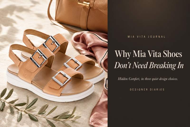 Why Mia Vita Shoes Don't Need Breaking In