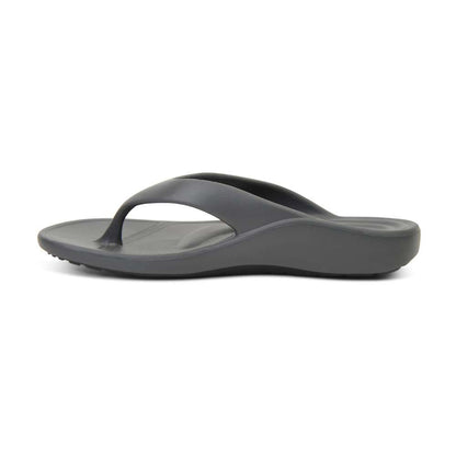 Maui Men's Toe Post Sandal - Charcoal