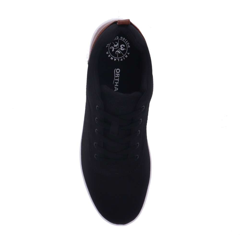 Beacon Casual Sneaker - Black/Tan