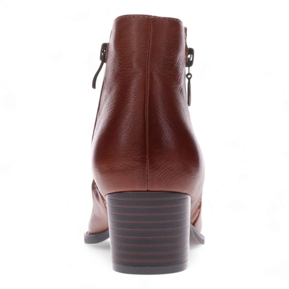 Haley Heeled Boot - Mocha