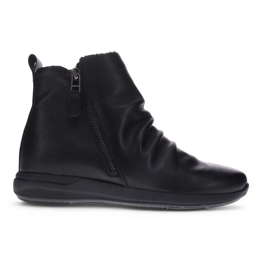 Nina II Zip Boot - Black