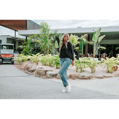 Paisley Floral Sneaker - Red/White Patch