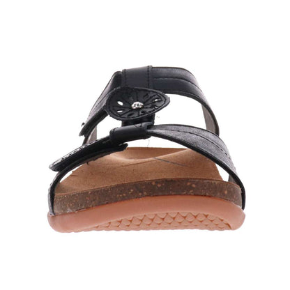 Alison Slide Sandal - Black