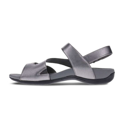 Amber Backstrap Sandal - Pewter