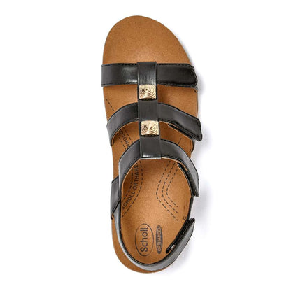 Aztec Backstrap Sandal - Black