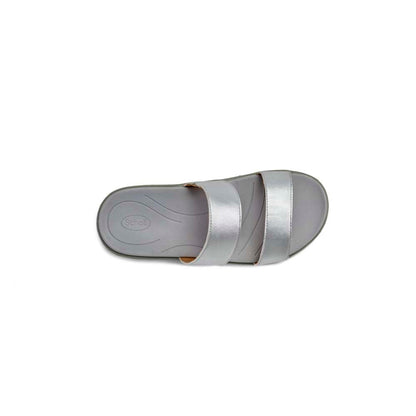 Penang Slide Sandal - Silver