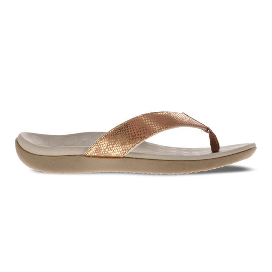 Sonoma Snake Toe Post Sandal - Bronze Snake