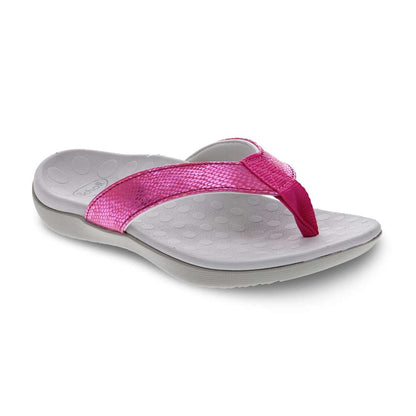 Sonoma Snake Toe Post Sandal - Pink Snake