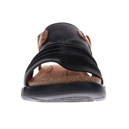 Tyler Backstrap Sandal - Black/Brown