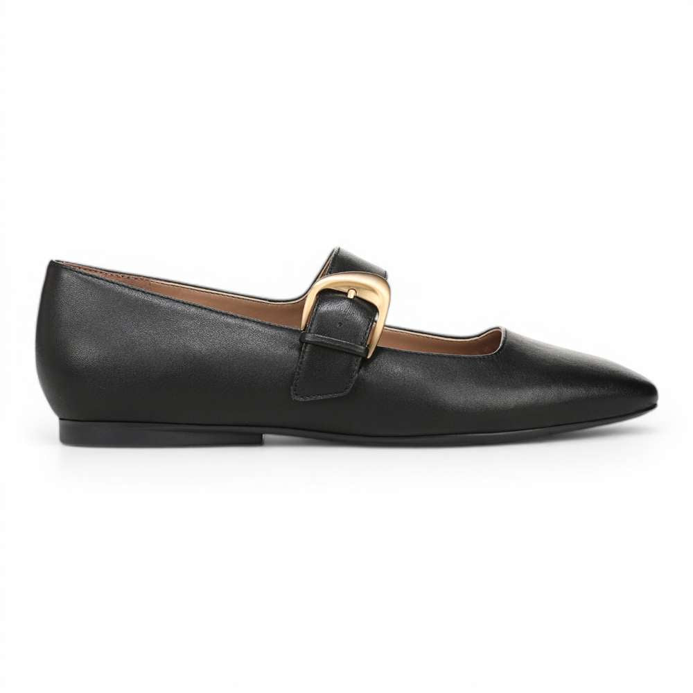 Cosmic Mary-Jane Flat - Black