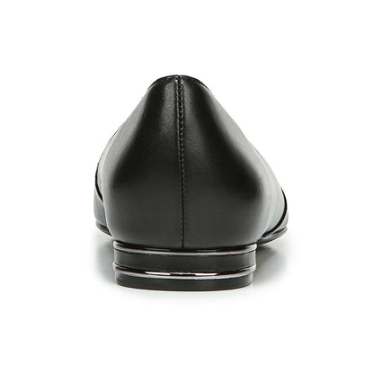 Havana Flat - Black Leather