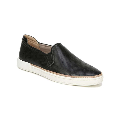 Jade Slip-On Sneaker - Black Leather