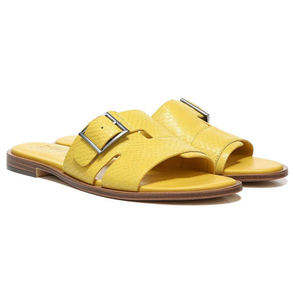 Faryn Slide Sandal - Daisy Yellow