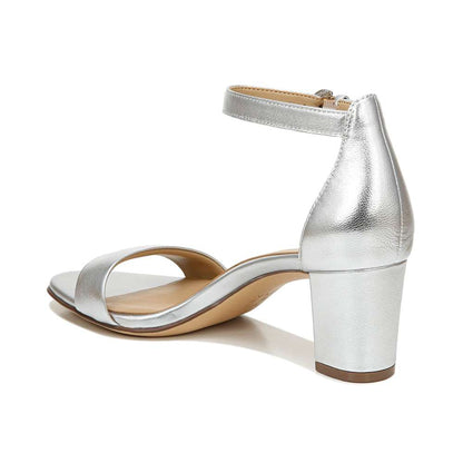 Vera Dress Sandal - Silver Leather