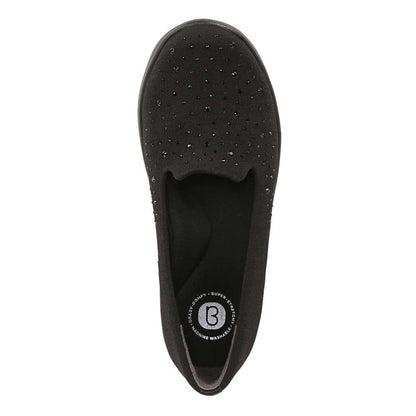 Poppyseed 3 Slip-On - Black Rhinestone