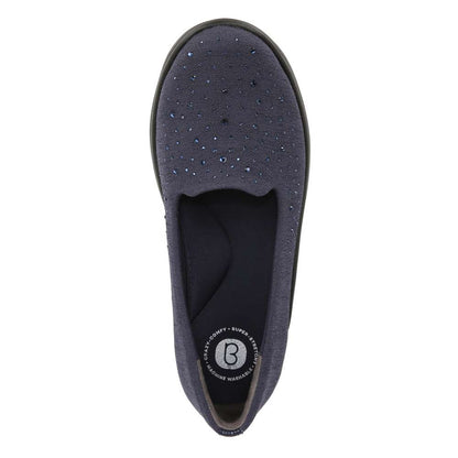 Poppyseed 3 Slip-On - Navy Blazer Rhinestone